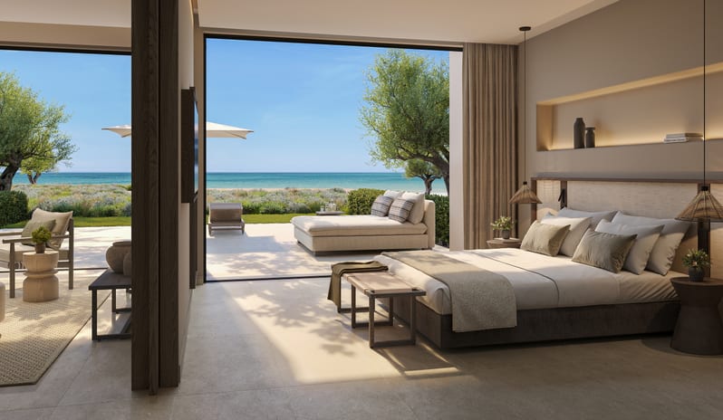 One Bedroom Suite Private Garden Sea View